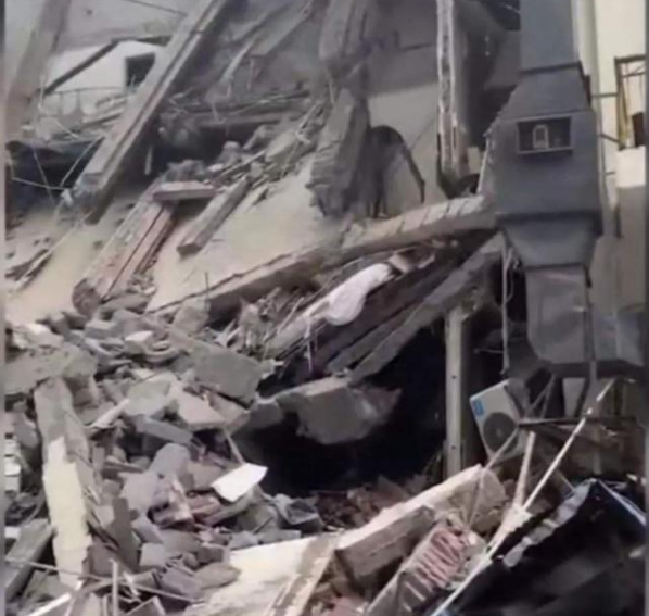 汉江汉区一酒店大楼发生坍塌，应运用智慧工地系统等监控手段